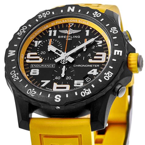 breitling rubber band prices|Breitling watch with rubber strap.